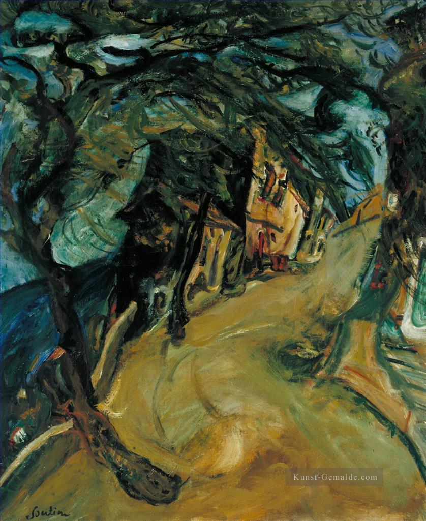 The Road up the Hill Chaim Soutine Expressionism Ölgemälde